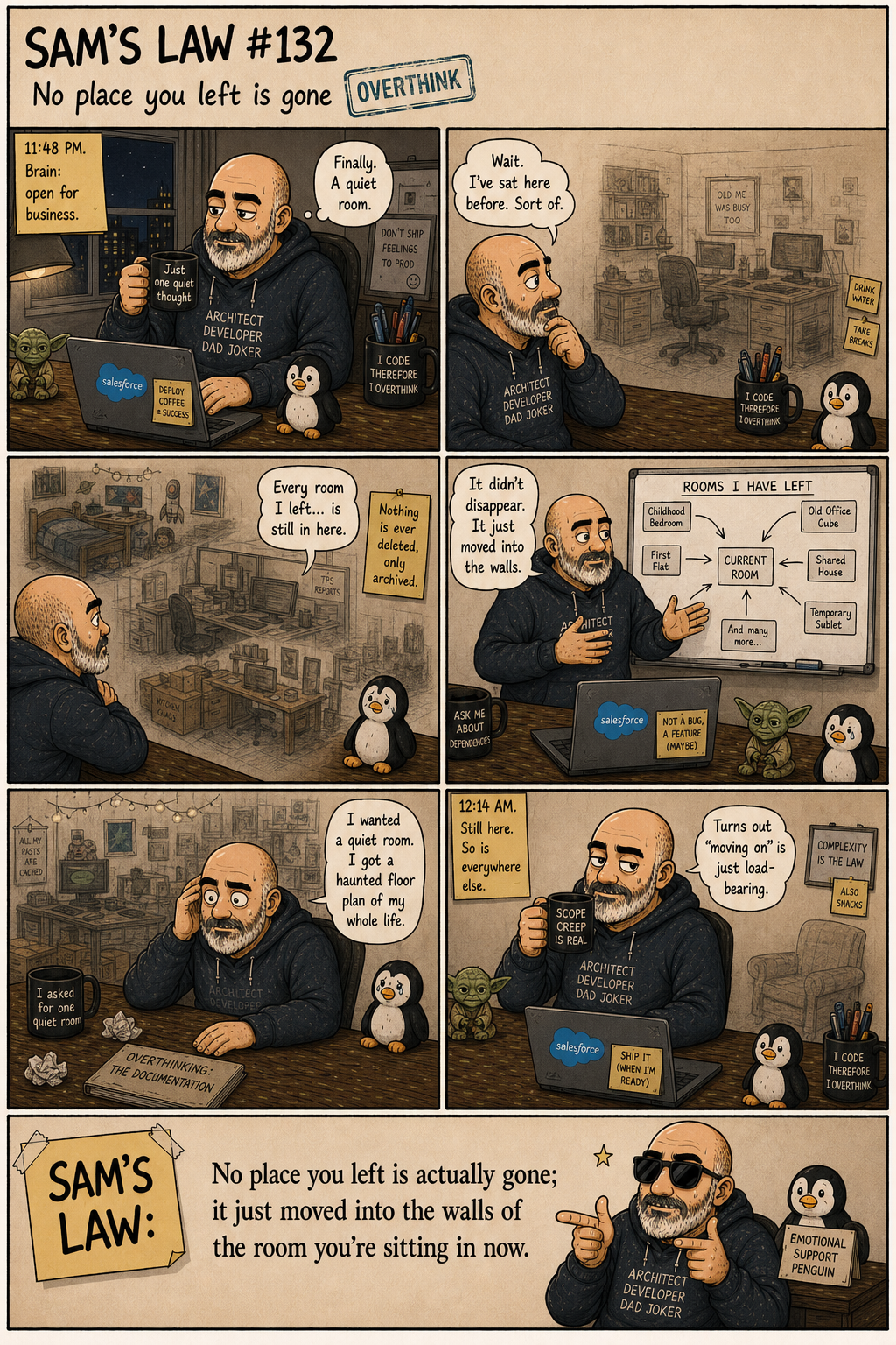 Sam's Law #132: No place you left is gone