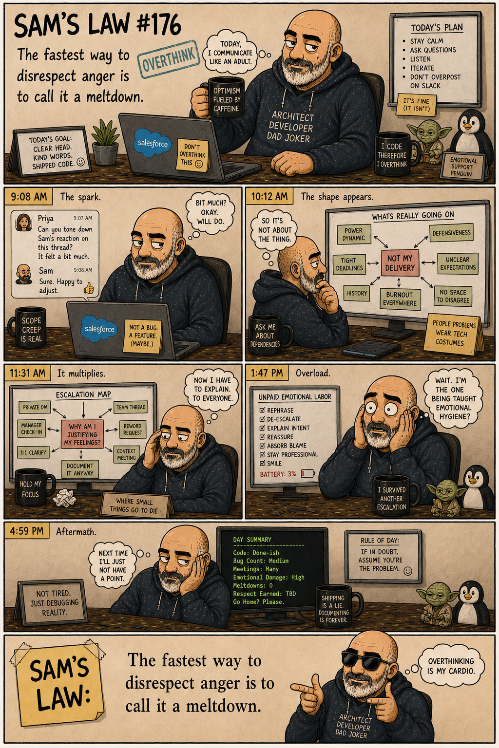 Sam's Law #176: Meltdown versus data