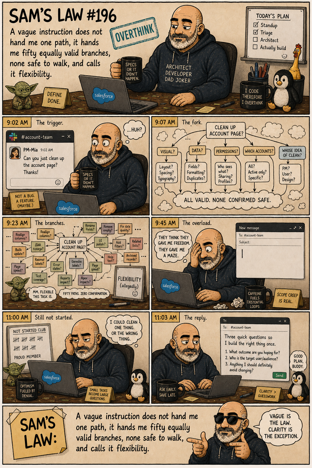 Sam's Law #196: The decision tree nobody asked for