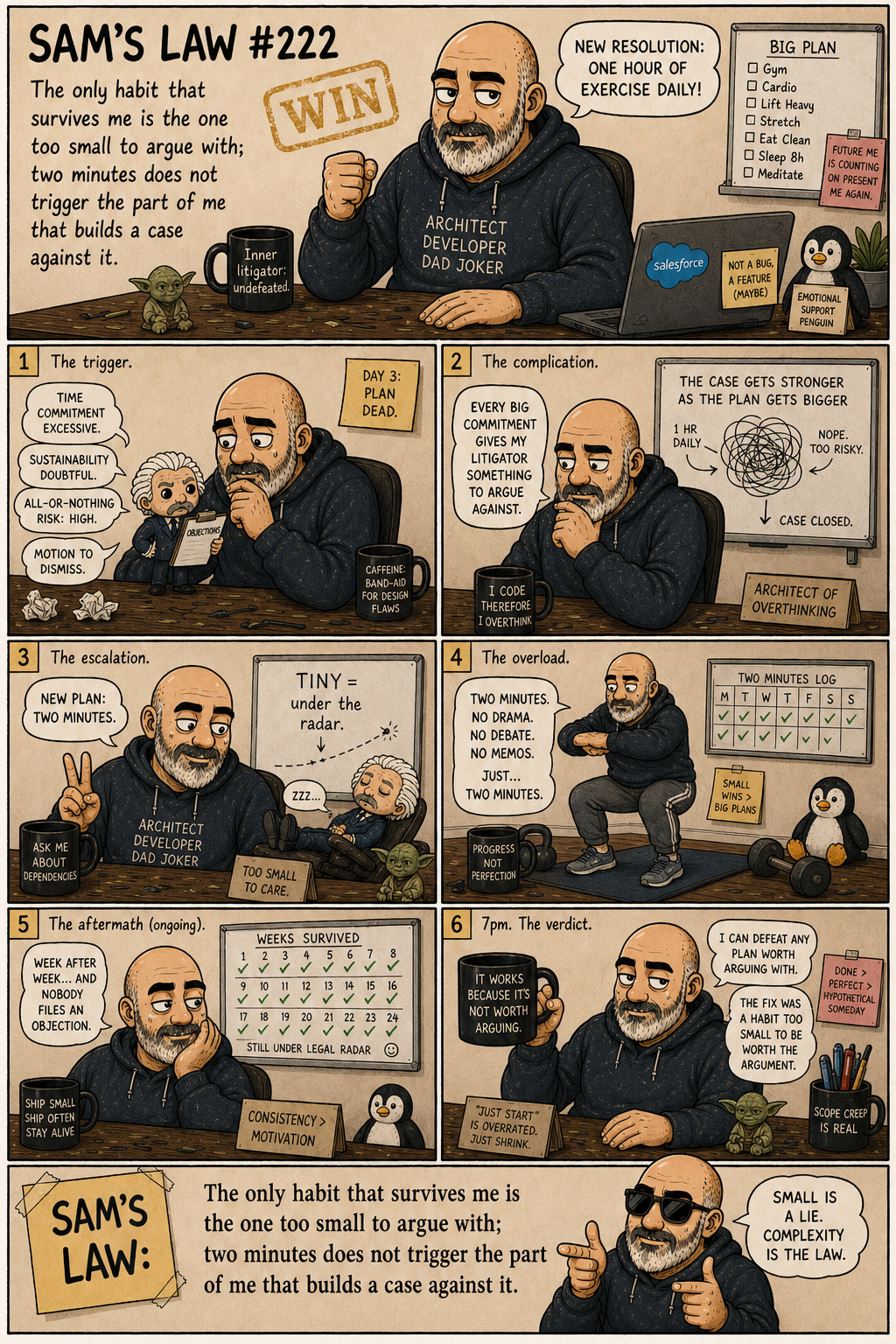 Sam's Law #222: Too small to argue with