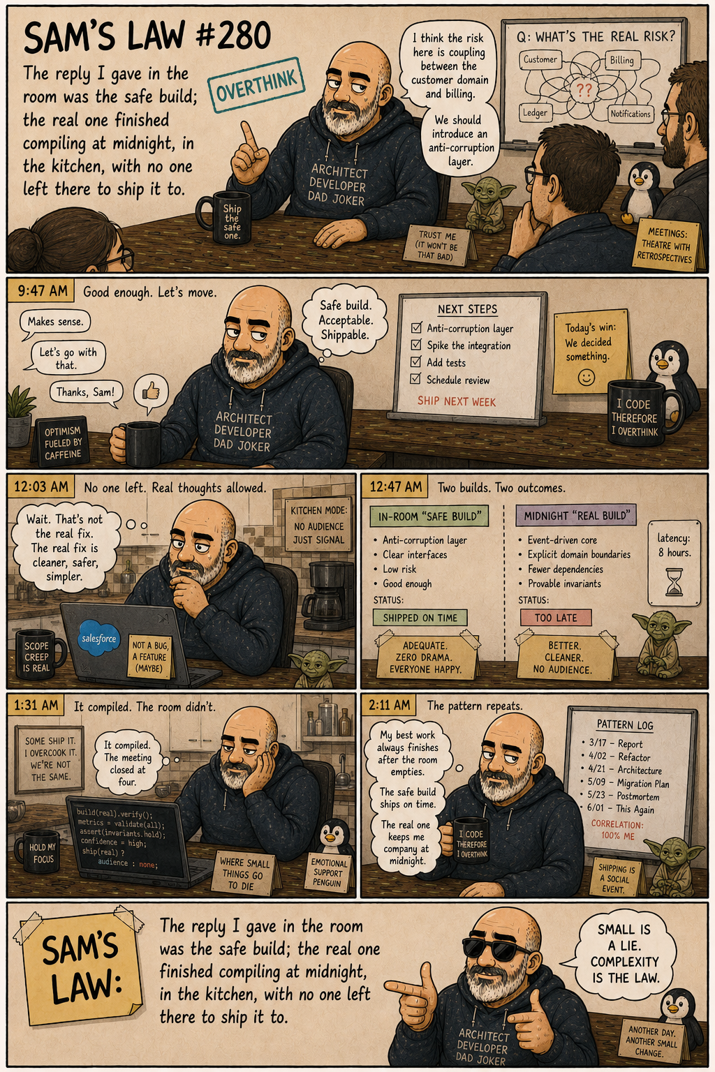 Sam's Law #280: The safe build and the real build