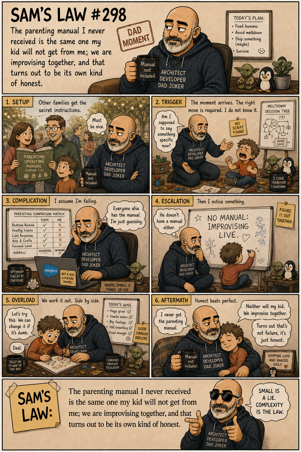 Sam's Law #298: Improvising together