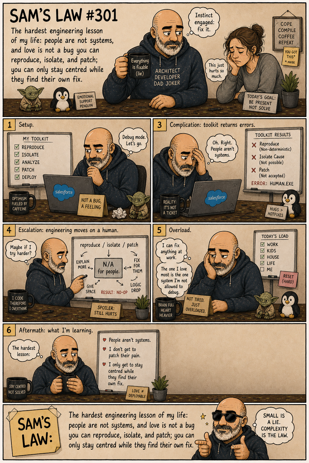 Sam's Law #301: People aren't systems