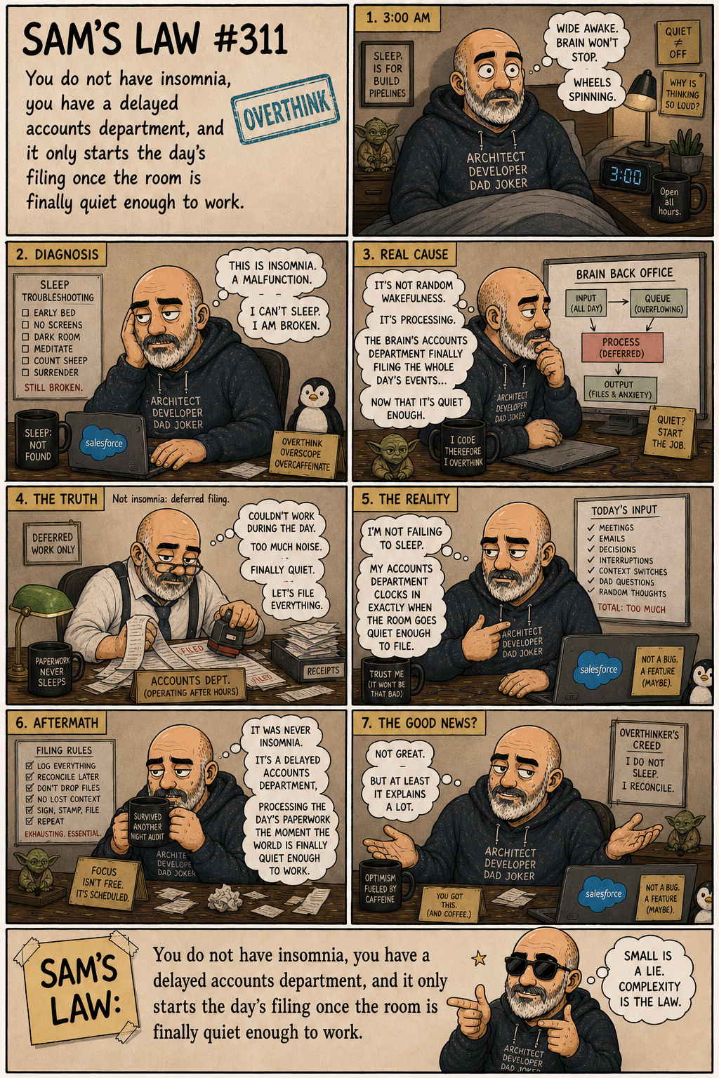 Sam's Law #311: The delayed accounts department