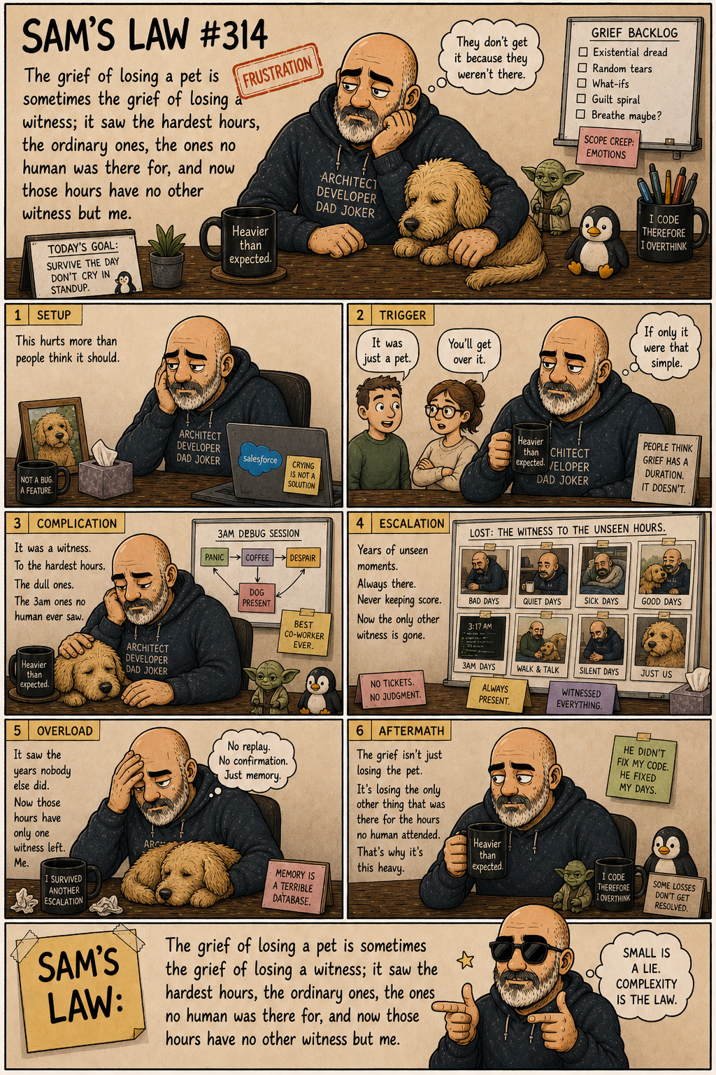 Sam's Law #314: Losing a witness