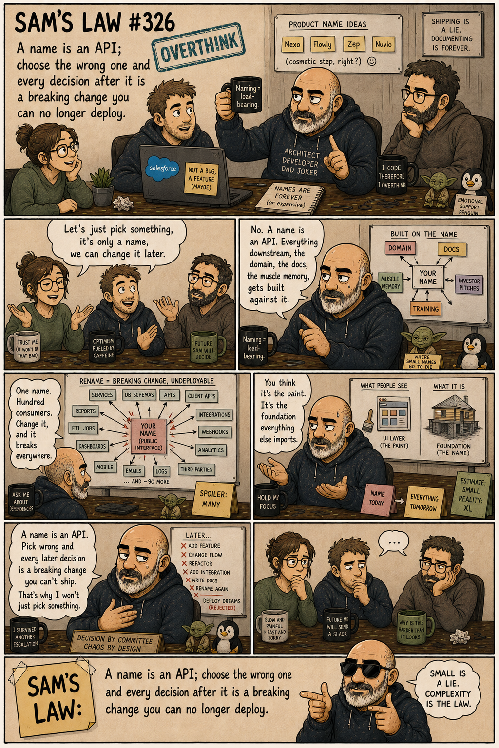 Sam's Law #326: A name is an API
