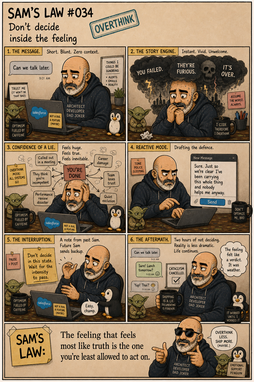 Sam's Law #034: The Feeling That Feels Like Truth
