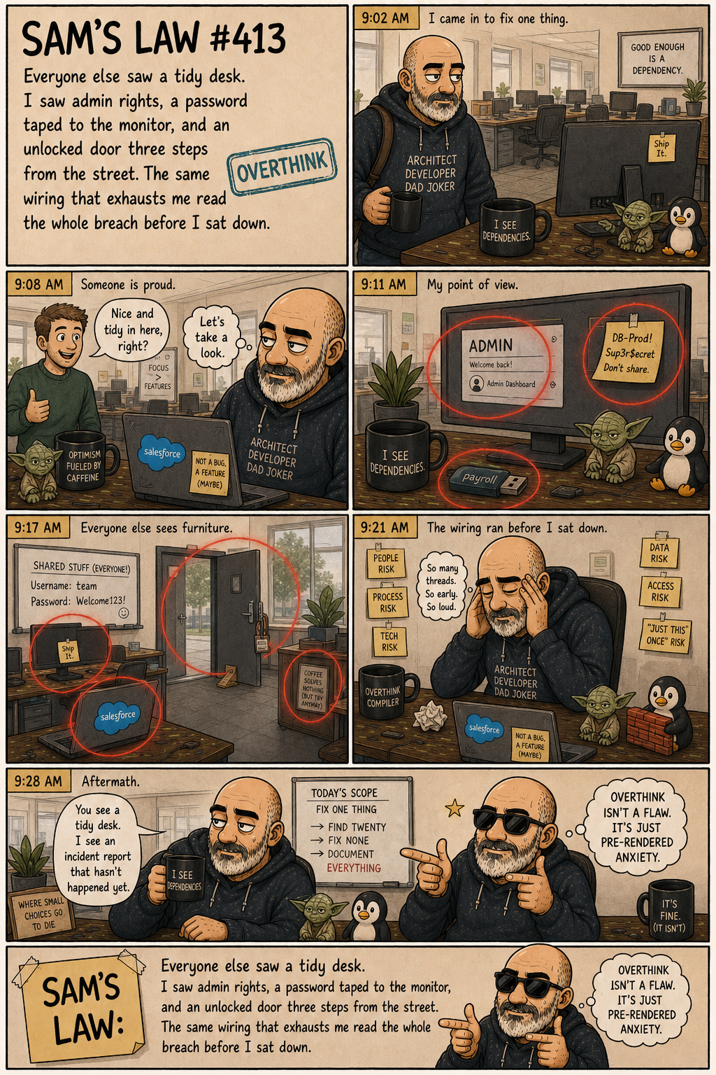 Sam's Law #413: The breach nobody else sees