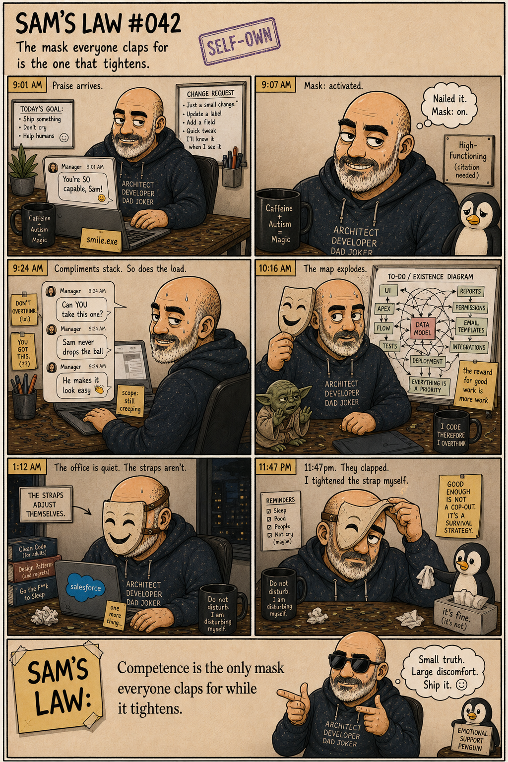 Sam's Law #042: The Competence Mask