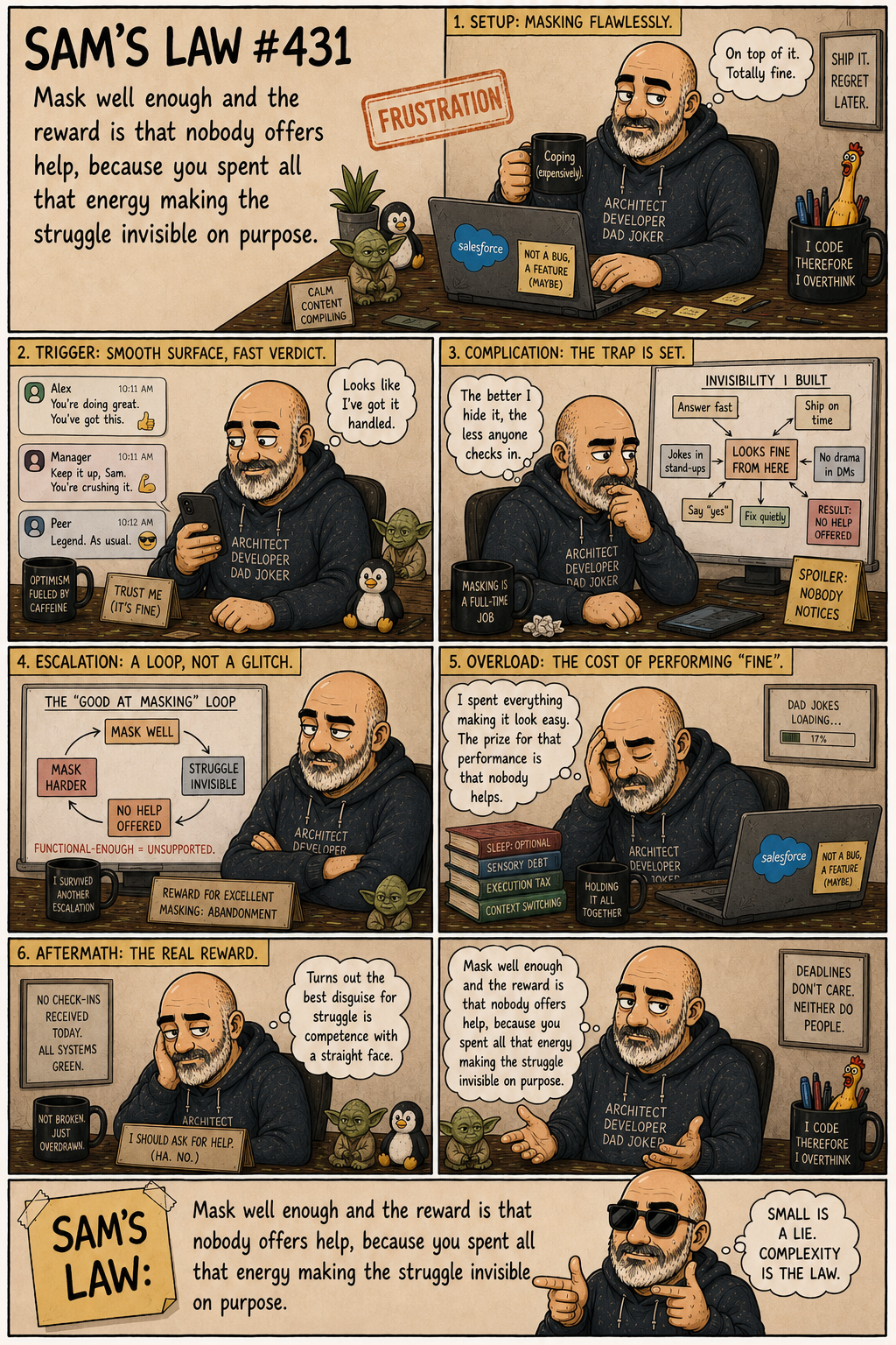 Sam's Law #431: The functional-enough trap