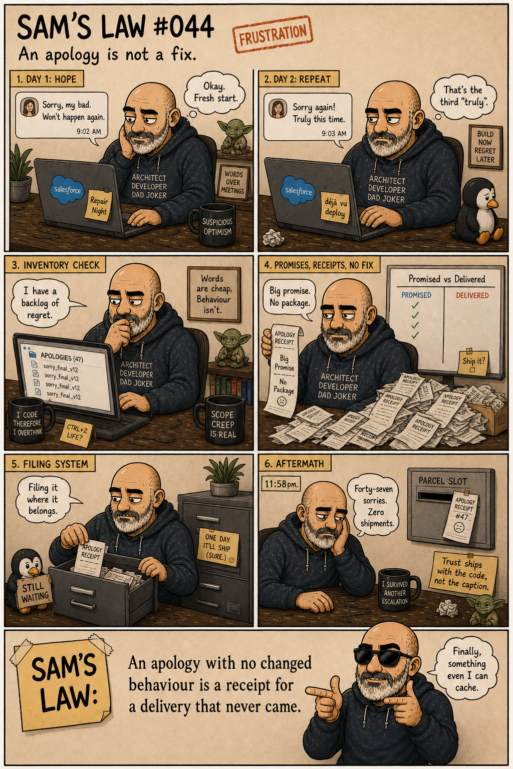 Sam's Law #044: The Repair Night