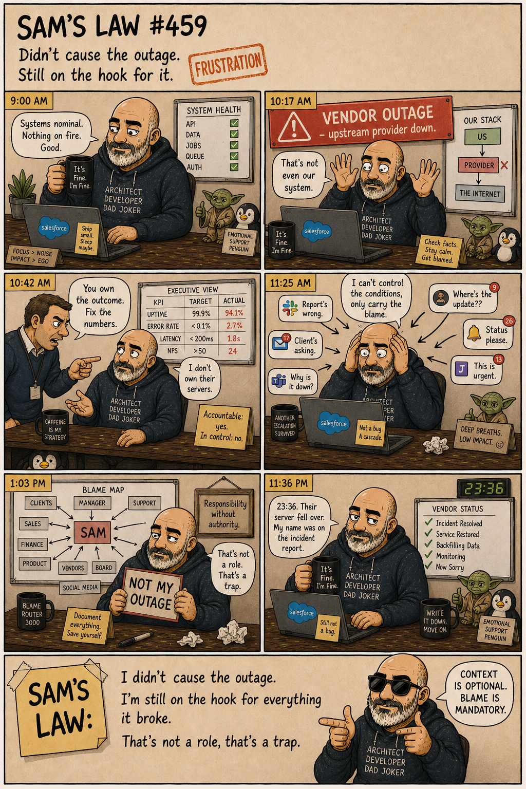 Sam's Law #459: Responsible Either Way