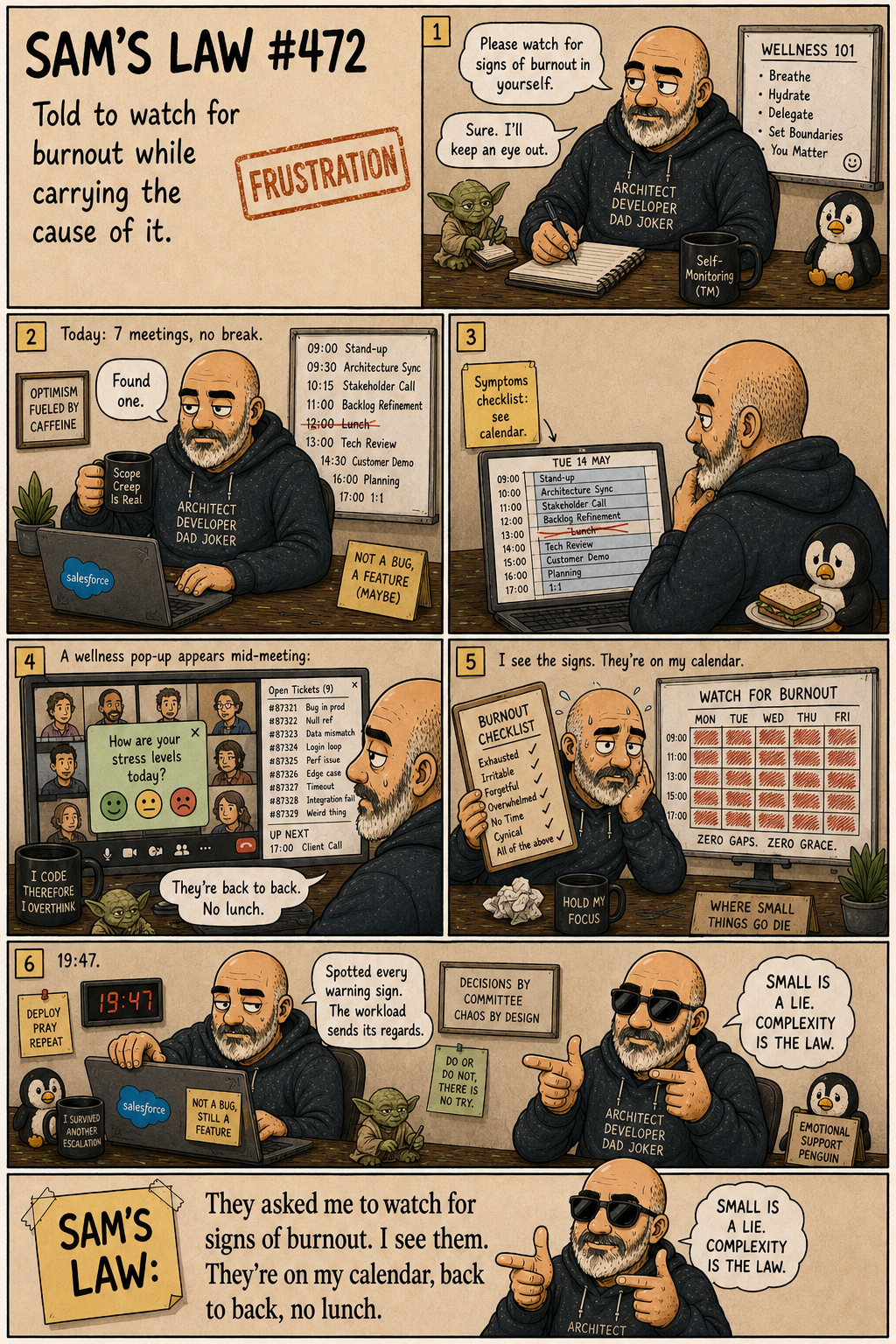 Sam's Law #472: Watch For Burnout