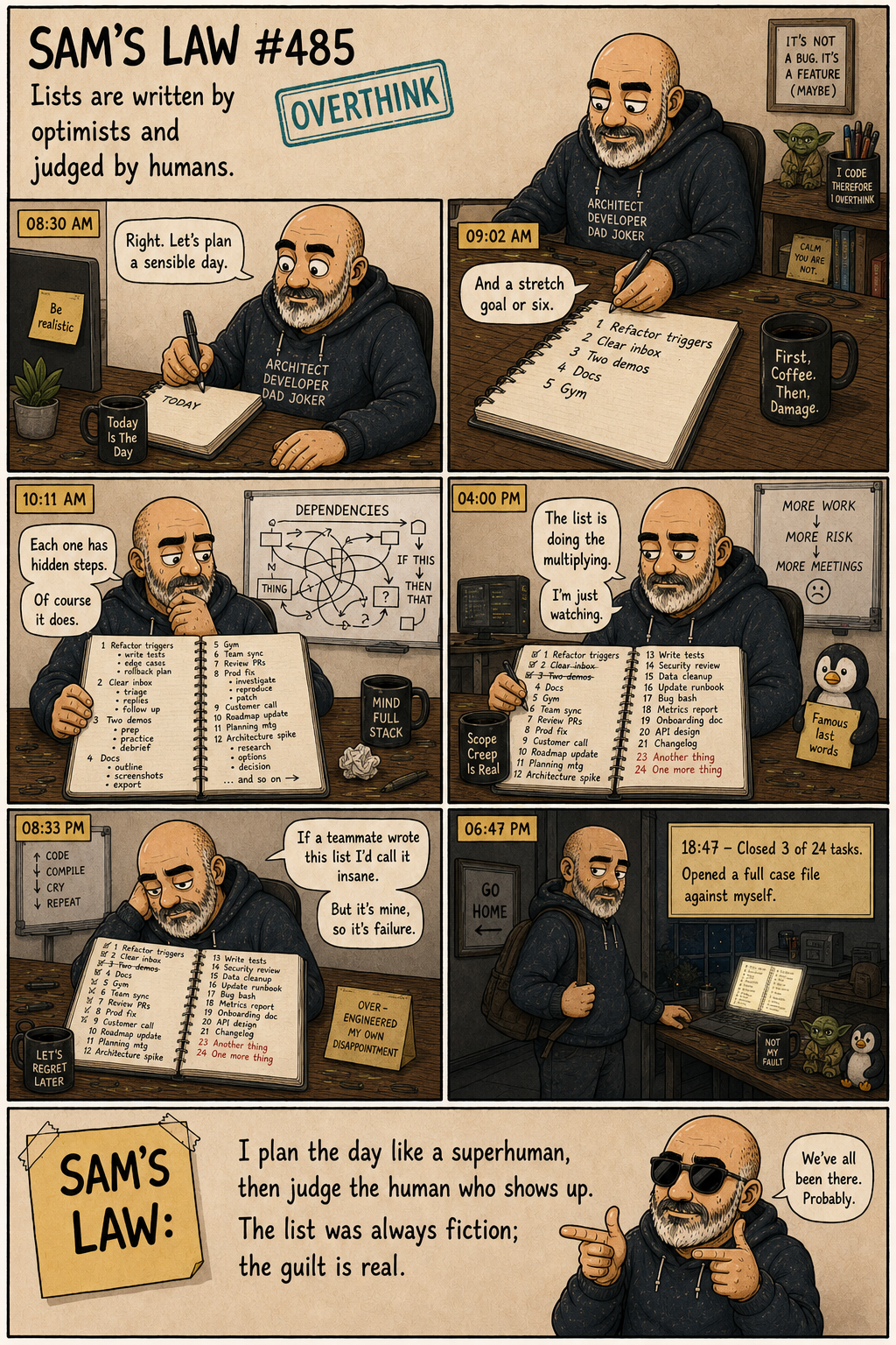 Sam's Law #485: The Unachievable To-Do List