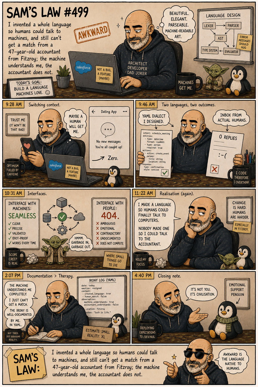 Sam's Law #499: The machine understands me