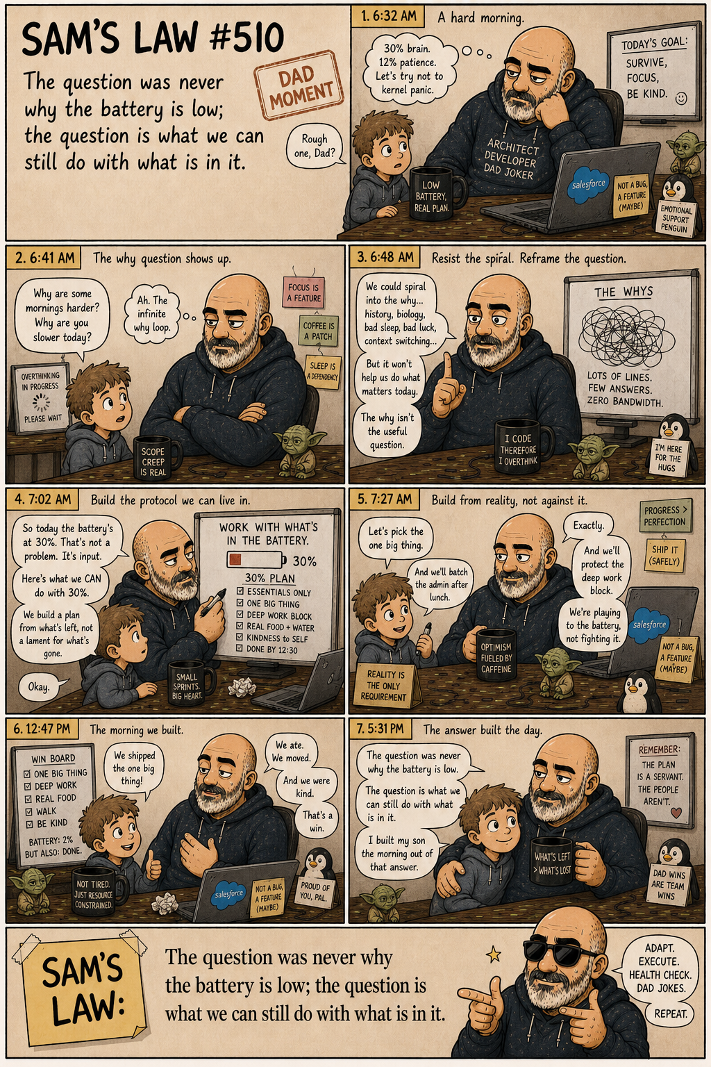 Sam's Law #510: What's Still in the Battery