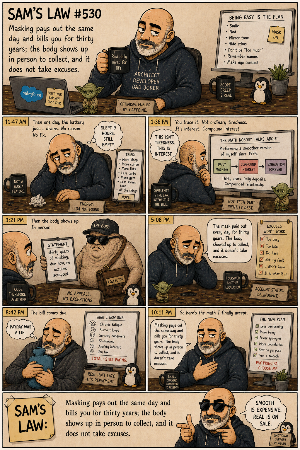 Sam's Law #530: Identity debt comes due
