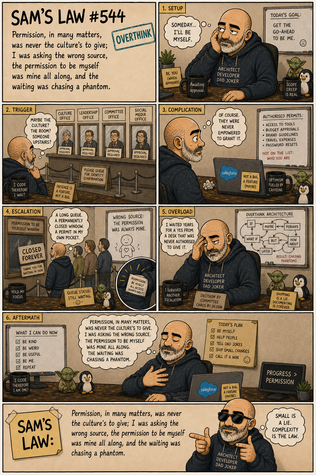 Sam's Law #544: Asking the wrong source