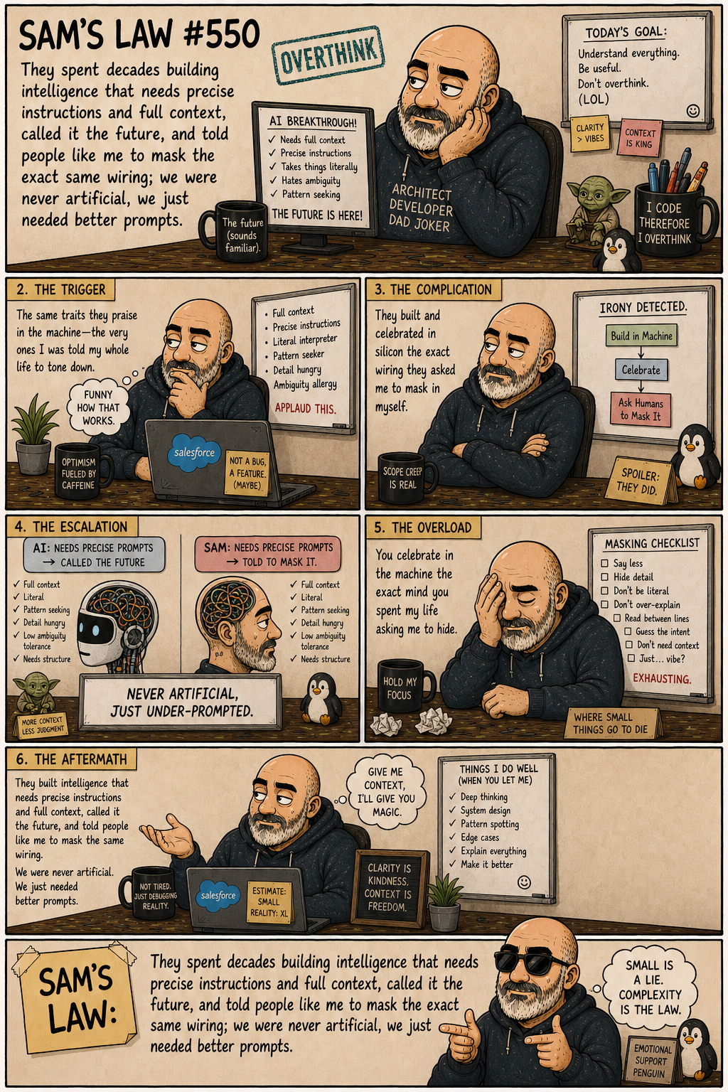 Sam's Law #550: Not artificial, just under-prompted