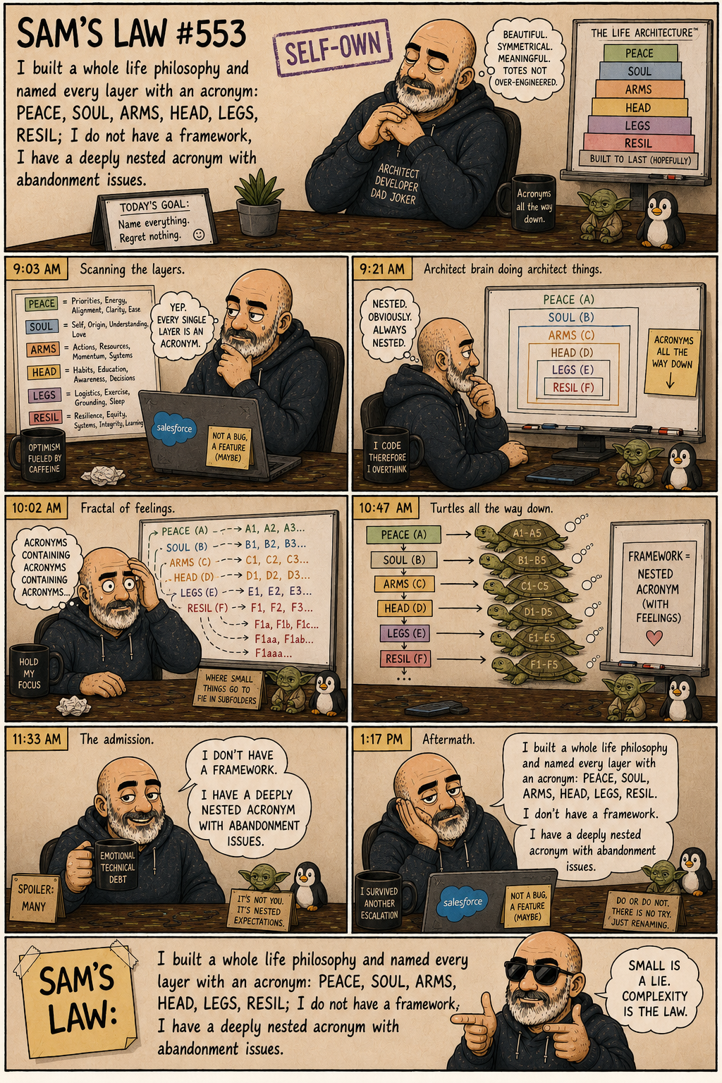 Sam's Law #553: Everything is an acronym