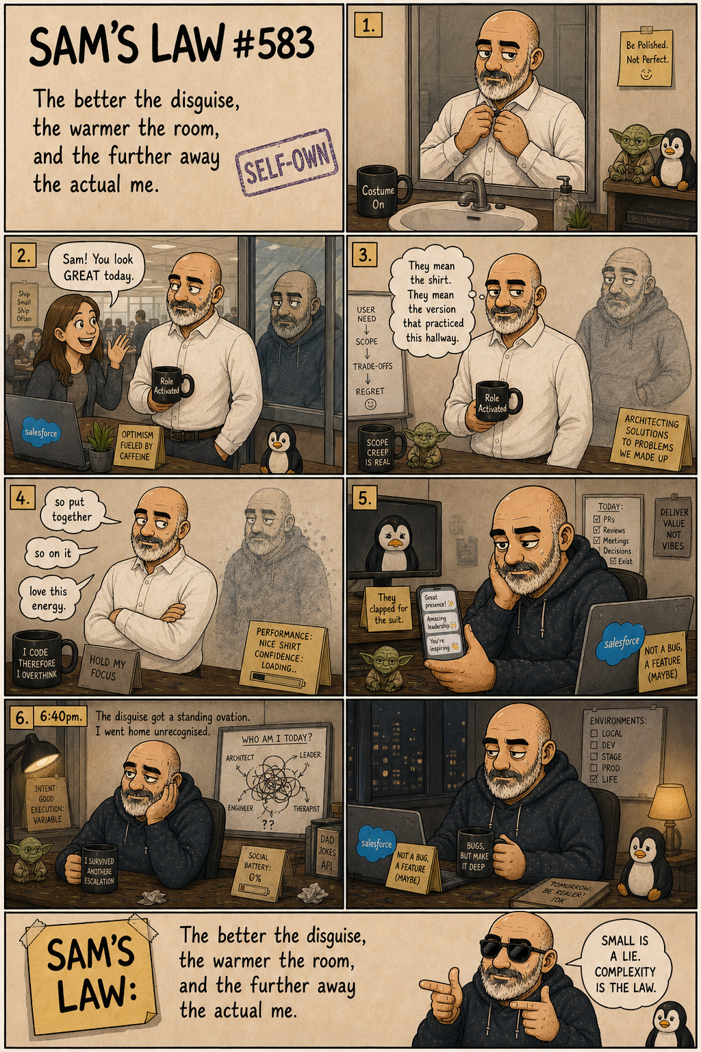 Sam's Law #583: Complimented As Someone Else