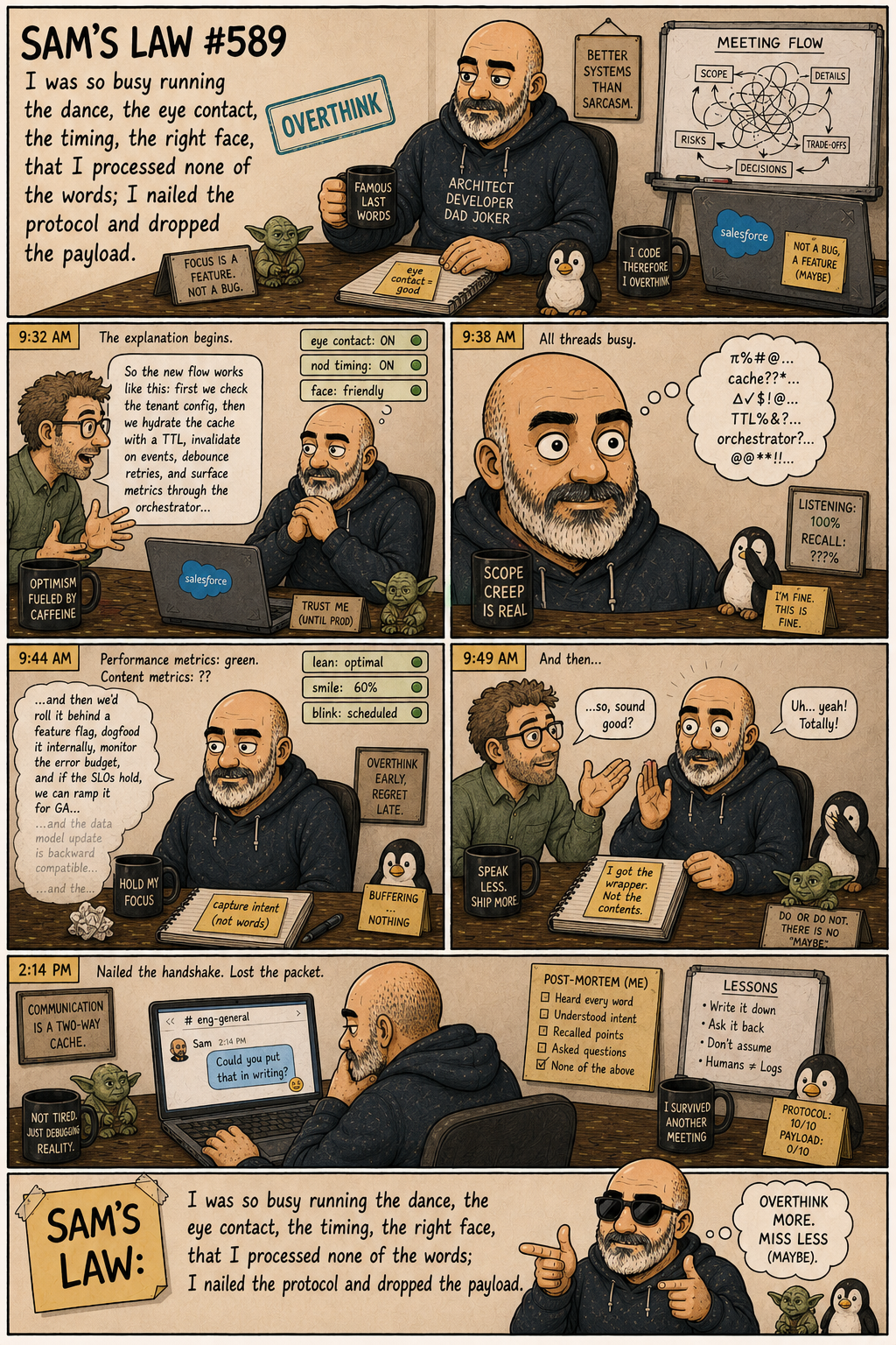Sam's Law #589: Missed What They Said