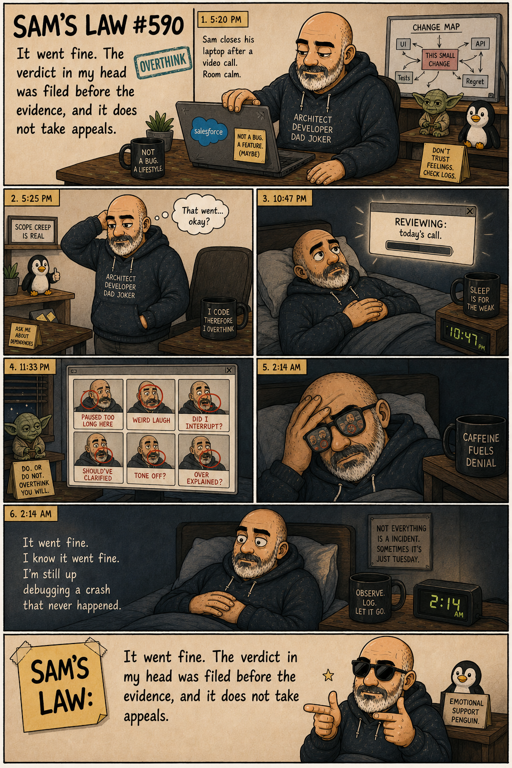 Sam's Law #590: Went Fine, Felt Failed