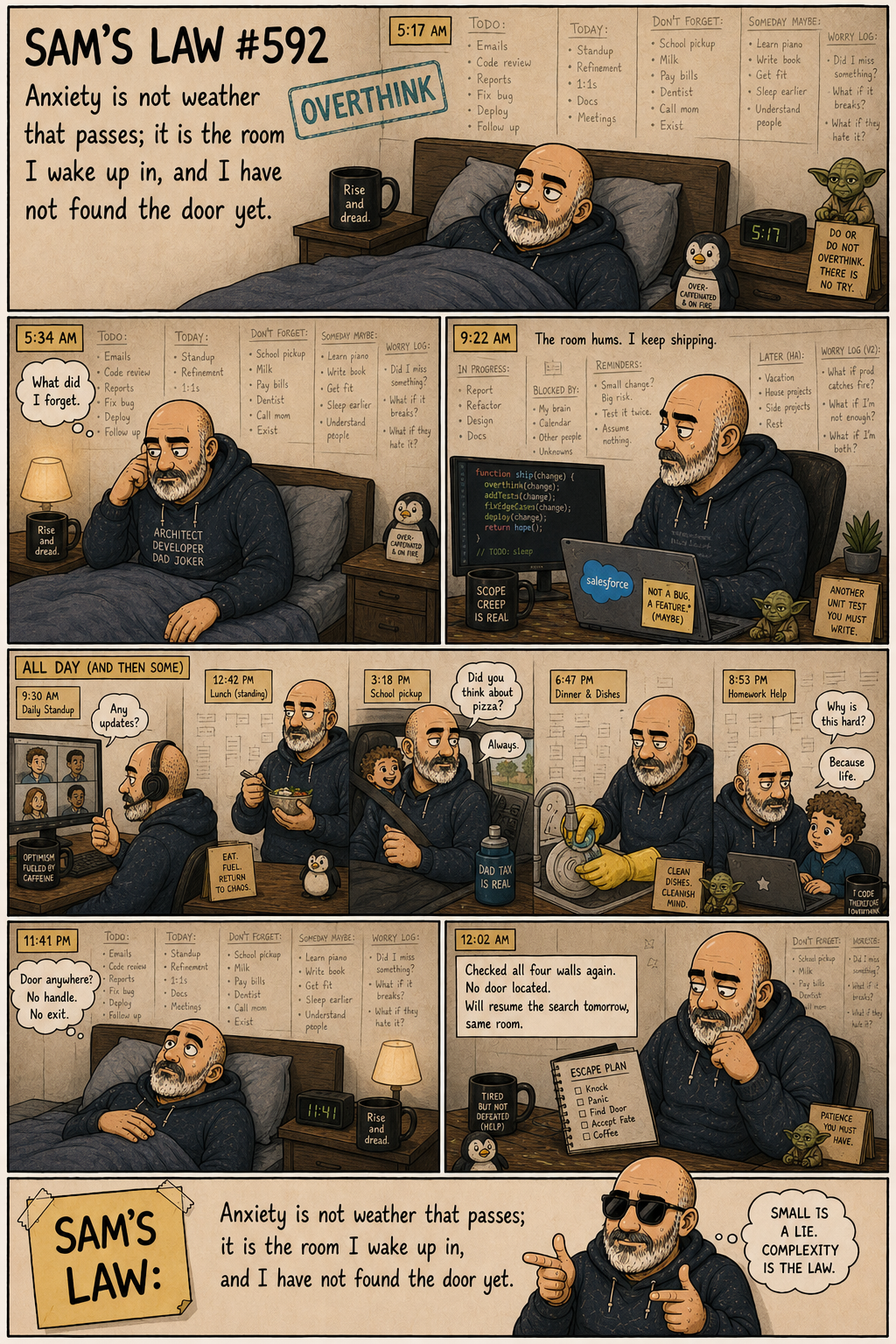 Sam's Law #592: The Room I Wake In