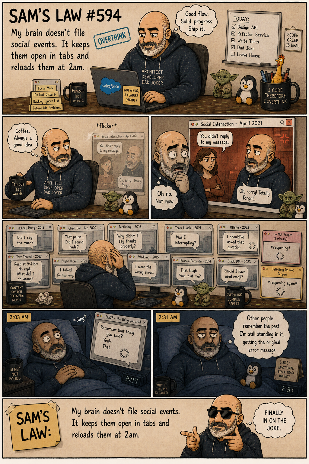 Sam's Law #594: Still In That Conversation