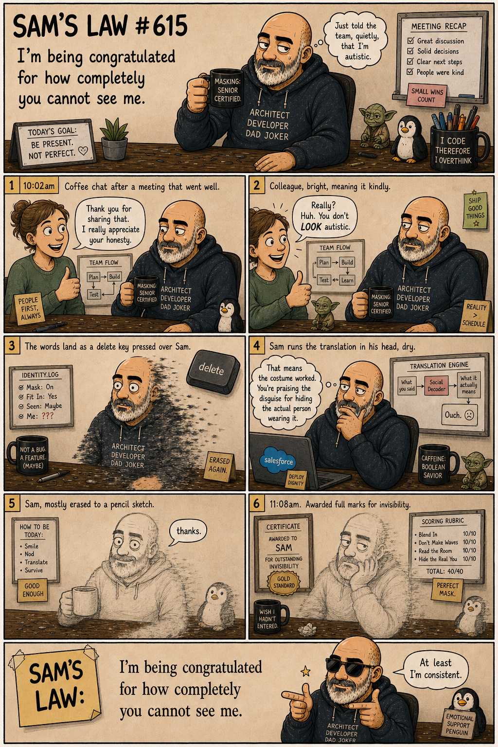 Sam's Law #615: You Don't Look Autistic