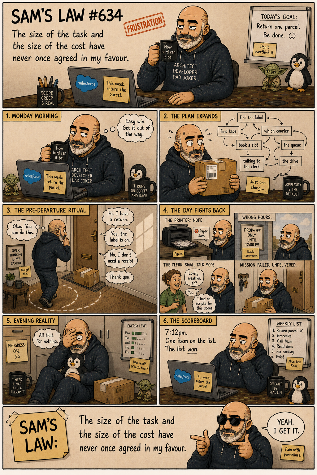 Sam's Law #634: One Thing To Do This Week