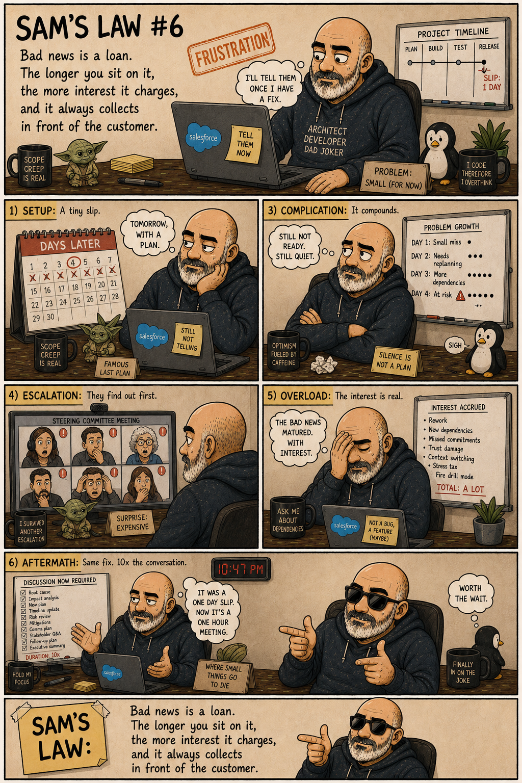 Sam's Law #637: The Unfeeling Robot