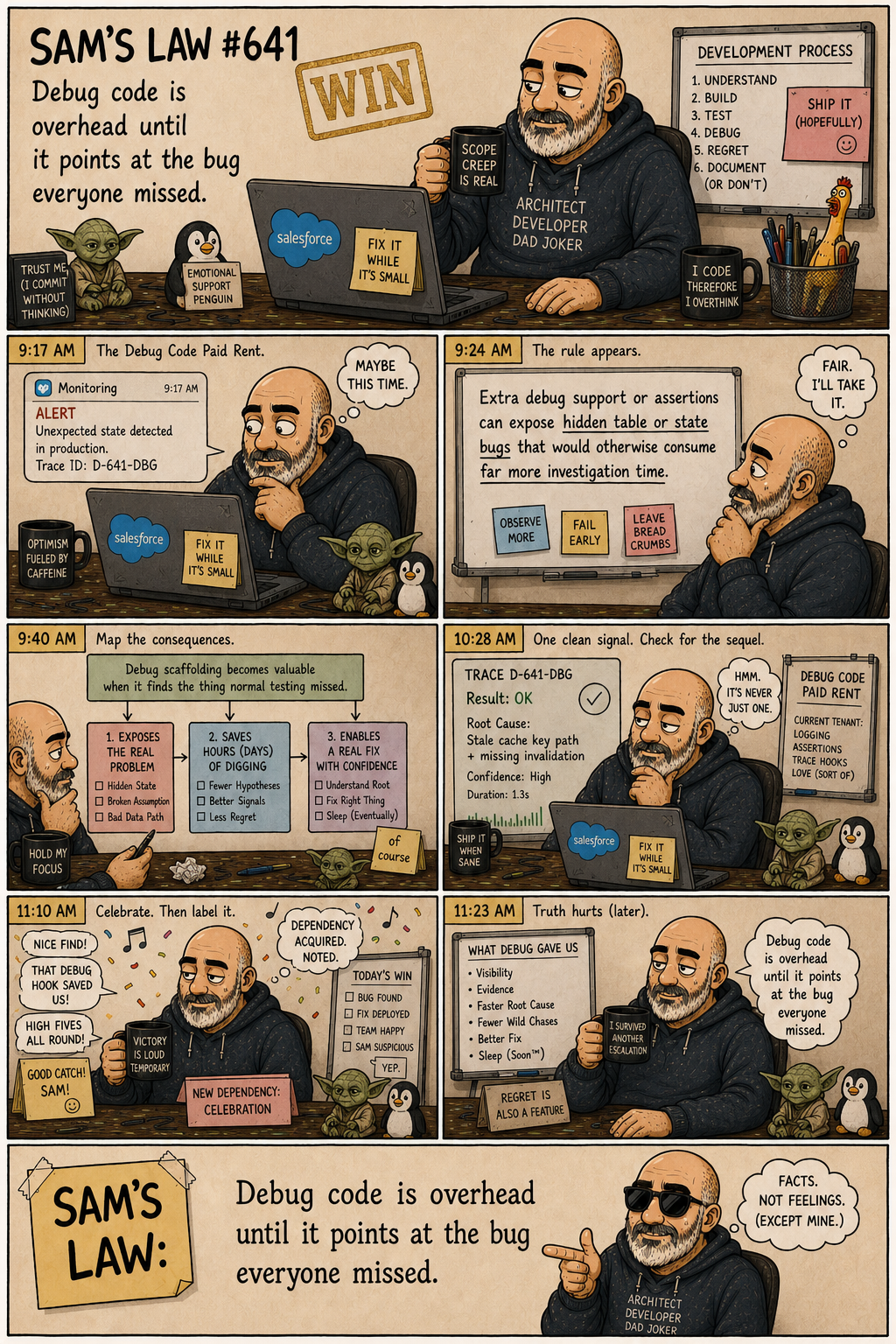 Sam's Law #641: The Confident Guess