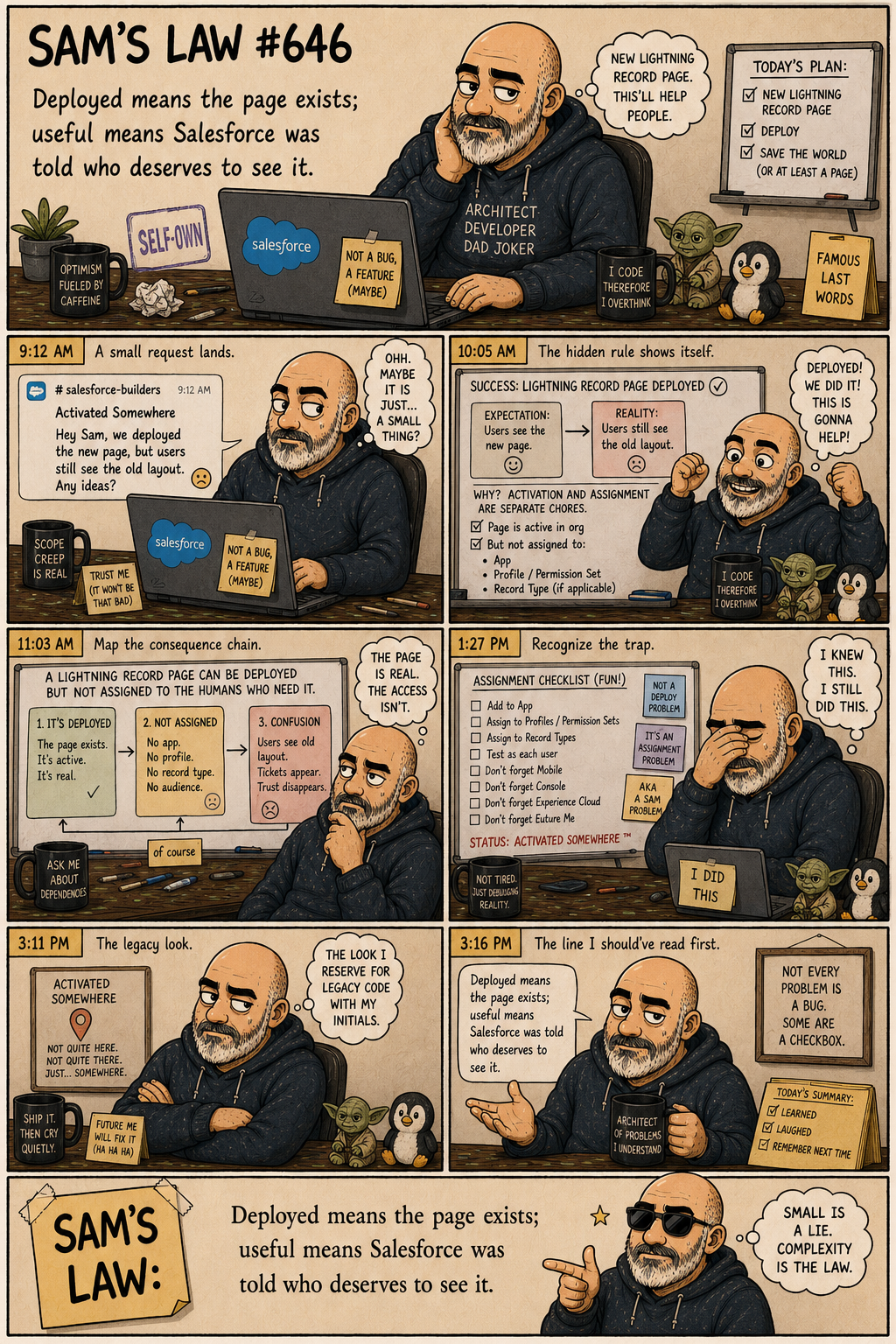 Sam's Law #646: Activated Somewhere