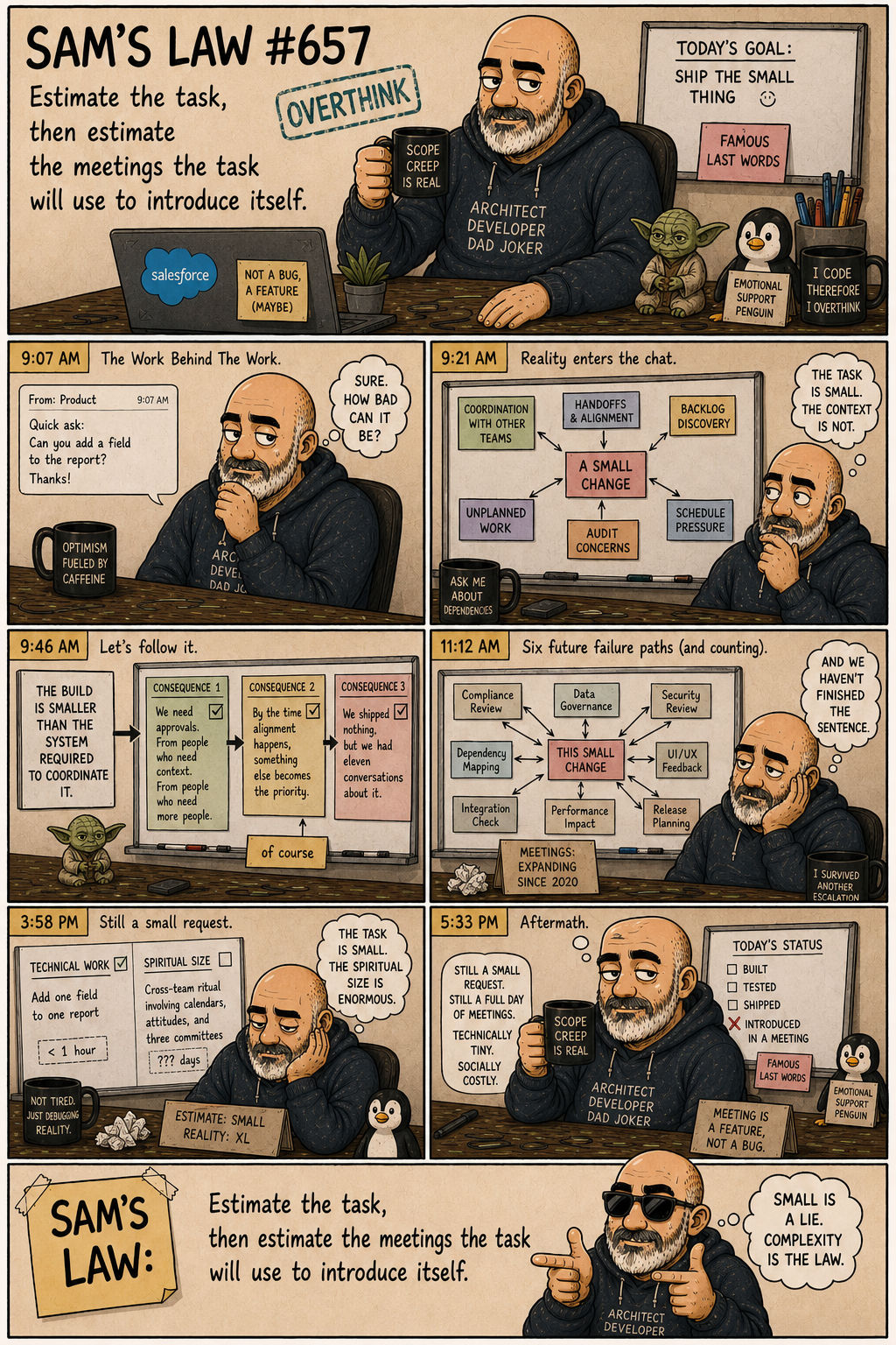 Sam's Law #657: The Work Behind The Work