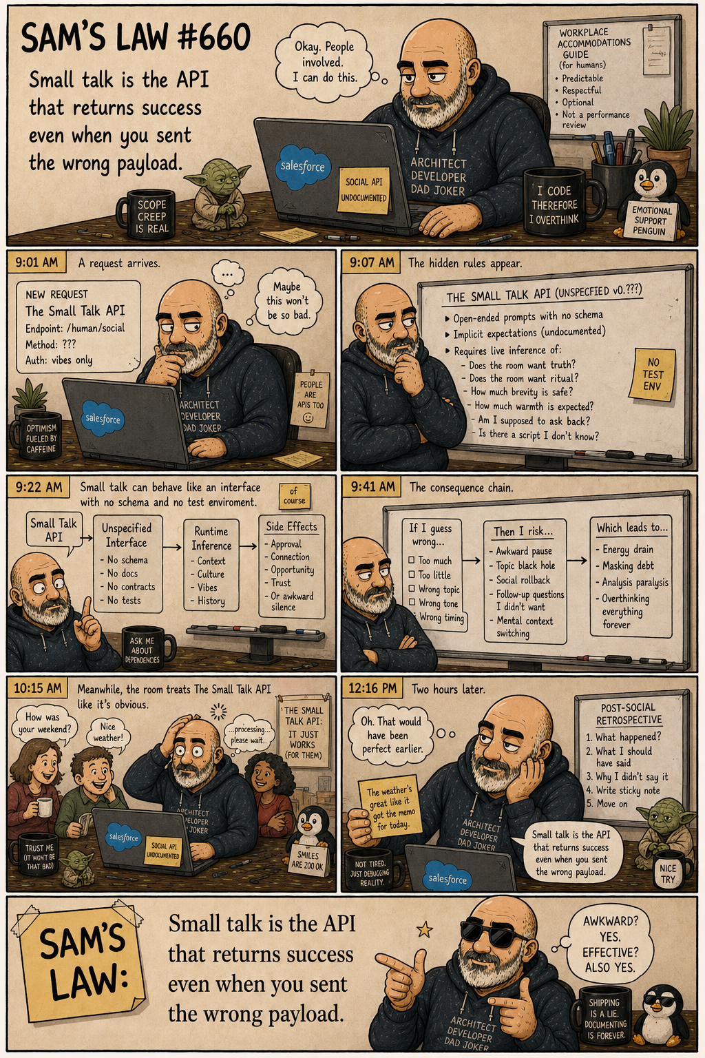 Sam's Law #660: The Small Talk API