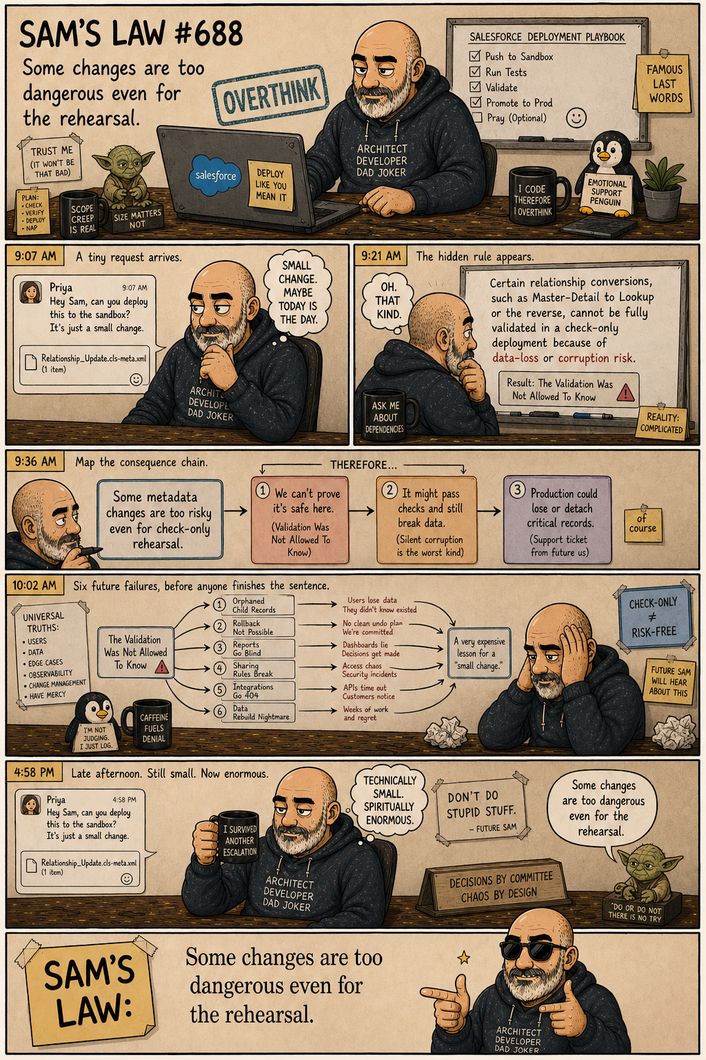 Sam's Law #688: The Validation Was Not Allowed To Know