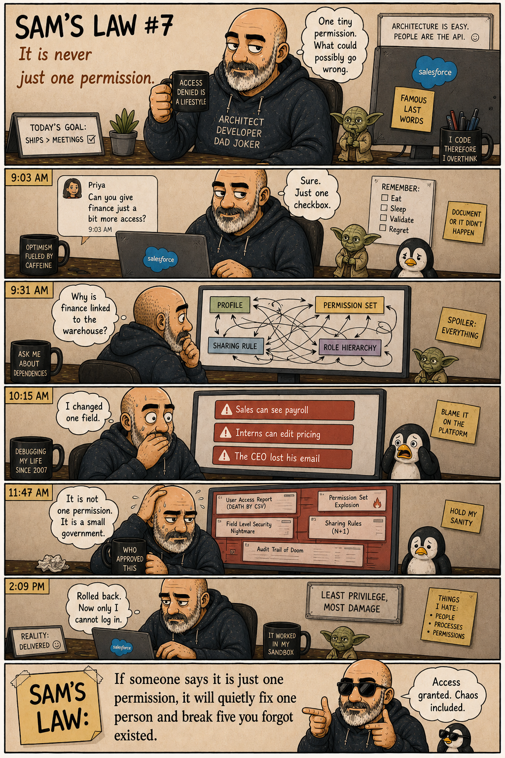 Sam's Law #007: The Permission That Broke Everything