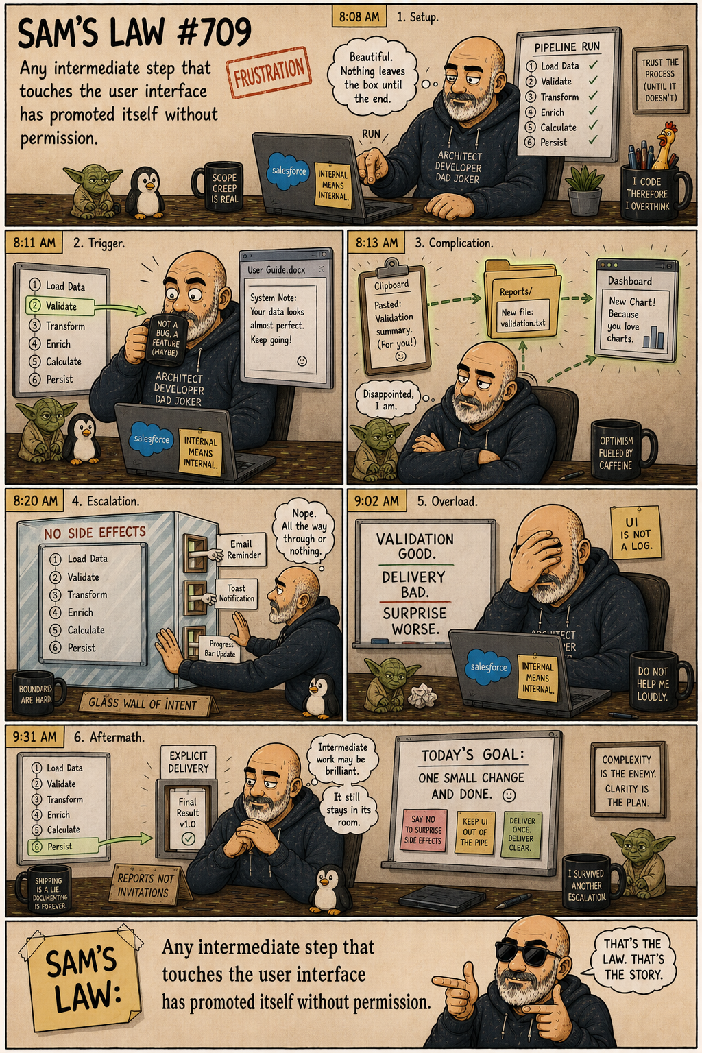 Sam's Law #709: The Helpful Clipboard Incident