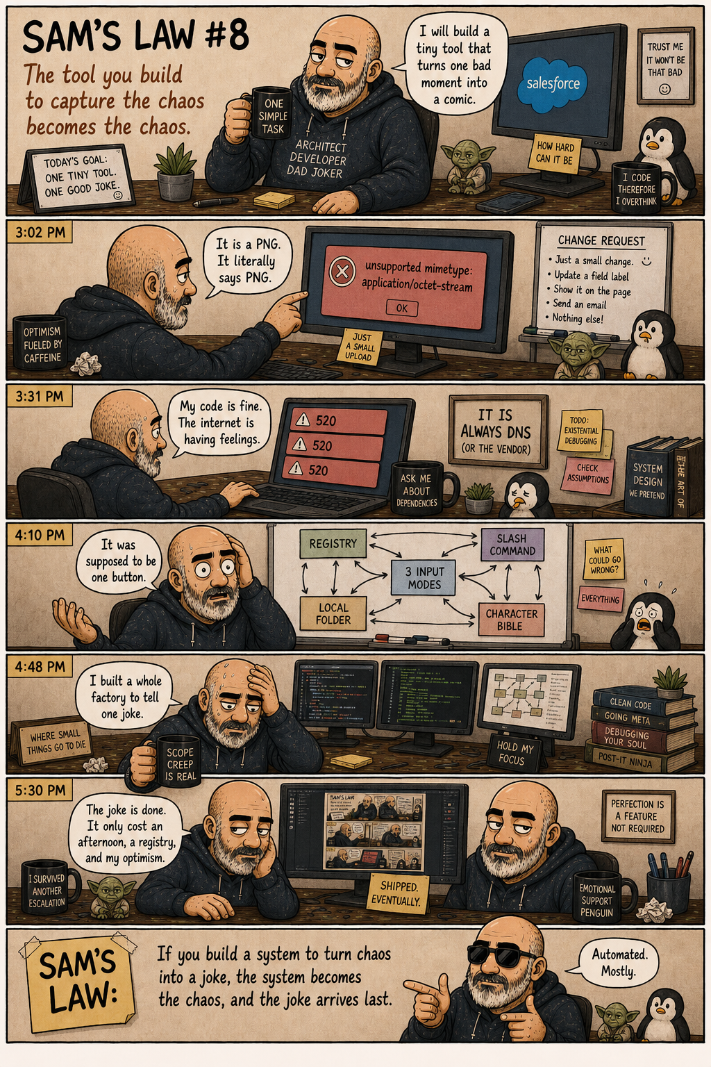 Sam's Law #008: The Skill That Ate The Afternoon