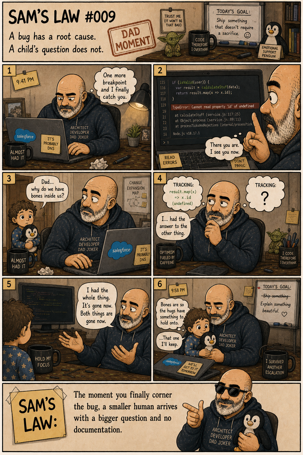 Sam's Law #009: The Question With No Stack Trace